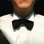 John Cho Instagram - Thanks to @koreasianmedia for the honor tonight! 1) @therealdebramessing getting edumacated at the table, 2) my man @harryshumjr pulling off burgundy, 3) thanks to Jesse Tyler Ferguson for the youtube tutorial on tying a bowtie. Played it in the car on the way over. Wasn’t perfect, but it stayed in place.