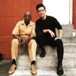 John Cho Instagram - Double monochrome. Washington Heights