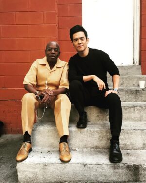 John Cho Instagram - Double monochrome.