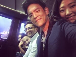 John Cho Instagram - Opening Day. From us to you, thank you.

#searchingmovie