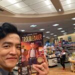 John Cho Instagram - That was a great book birthday. Thanks everyone! #johnchotroublemaker