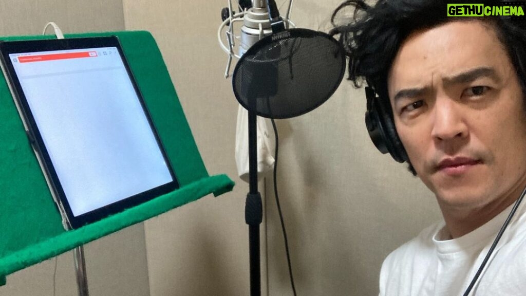 John Cho Instagram - Not grouchy. Just serious about the job at hand. Recording audio version of my middle grade novel, #Troublemaker. Pre-order now! https://bit.ly/JohnChoTroublemaker
