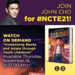John Cho Instagram – ‪English teachers! It was an absolute honor to have been invited to the National Council of Teachers of English Convention to discuss my middle grade novel, Troublemaker. Attendees can view tomorrow! #NCTE21‬