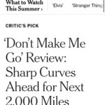 John Cho Instagram - #DontMakeMeGo is a @nytimes critic’s pick! You should get accustomed to hearing the names @hannahgmarks and @miawisaac. Both are well on their way to ruling the world. So proud to be in their movie. Stream on @primevideo tomorrow!