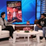 John Cho Instagram - My middle grade novel, Troublemaker, is coming out March 22! It’s true; otherwise they wouldn’t let me go on TV and say so. #johnchotroublemaker https://www.ellentube.com/episode/guest-host-twitch-with-john-cho-tyler-james-williams.html https://www.accessonline.com/videos/john-cho-thought-being-cast-in-harold-kumar-was-a-hoax