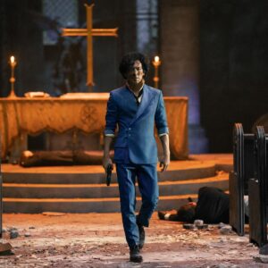 John Cho Instagram - 3..2..1…Let’s Jam!

Meet Spike Spiegel (John Cho), Jet Black (Mustafa Shakir), and Faye Valentine (Daniella Pineda) in Cowboy Bebop, premiering November 19, only on Netflix.  @bebopnetflix @netflix  @netflixgeeked  #COWBOYBEBOP