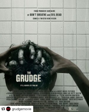 John Cho Instagram - That’s my head!

#Repost @grudgemovie with @get_repost
・・・
15 years ago today, #TheGrudge was born. On January 3, a twisted new grudge takes hold. Trailer Monday.