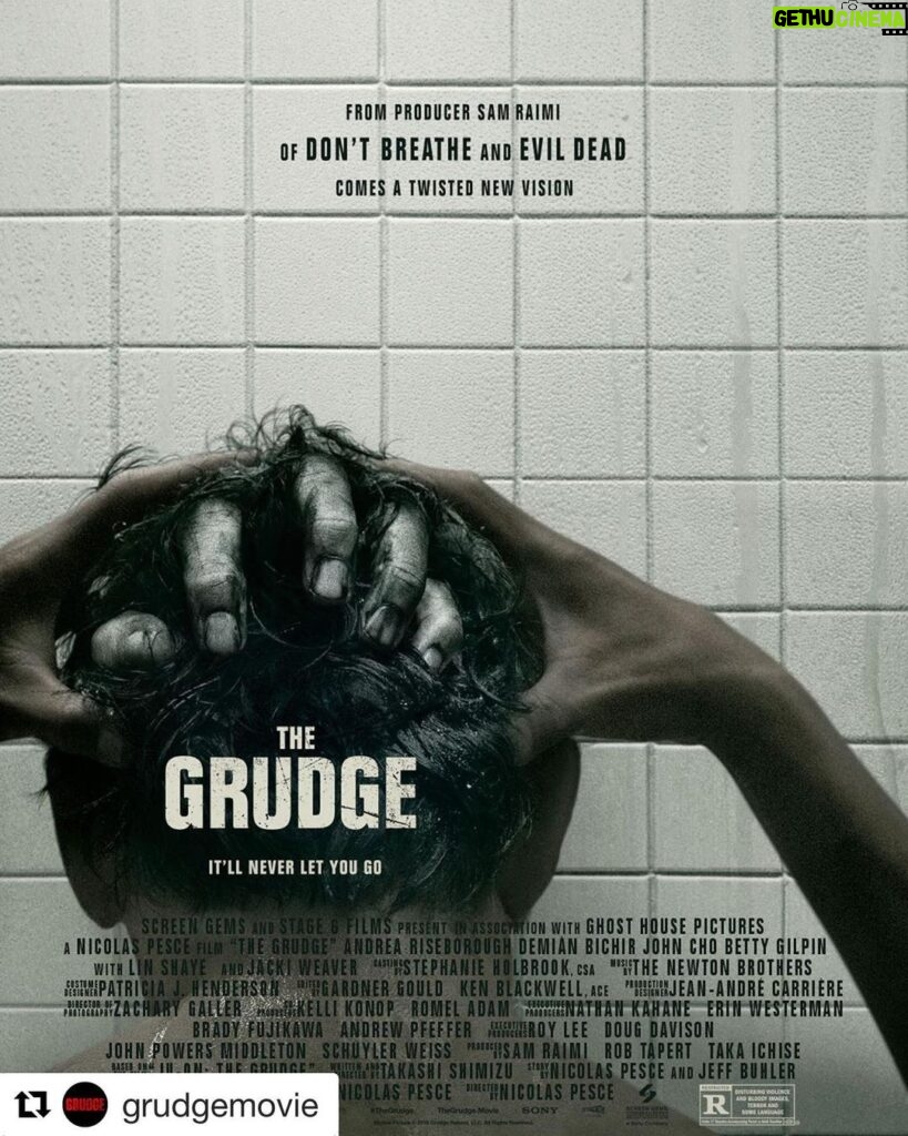 John Cho Instagram - That’s my head! #Repost @grudgemovie with @get_repost ・・・ 15 years ago today, #TheGrudge was born. On January 3, a twisted new grudge takes hold. Trailer Monday.