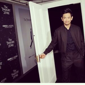 John Cho Instagram - #thetwilightzone is available on cbs all access starting April 1.  So happy that this place exists again on television.