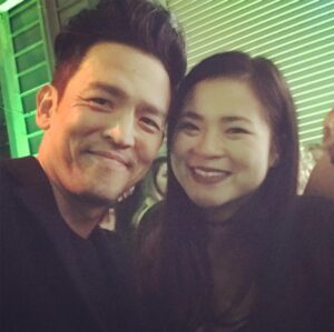 John Cho Instagram - Made a friend!