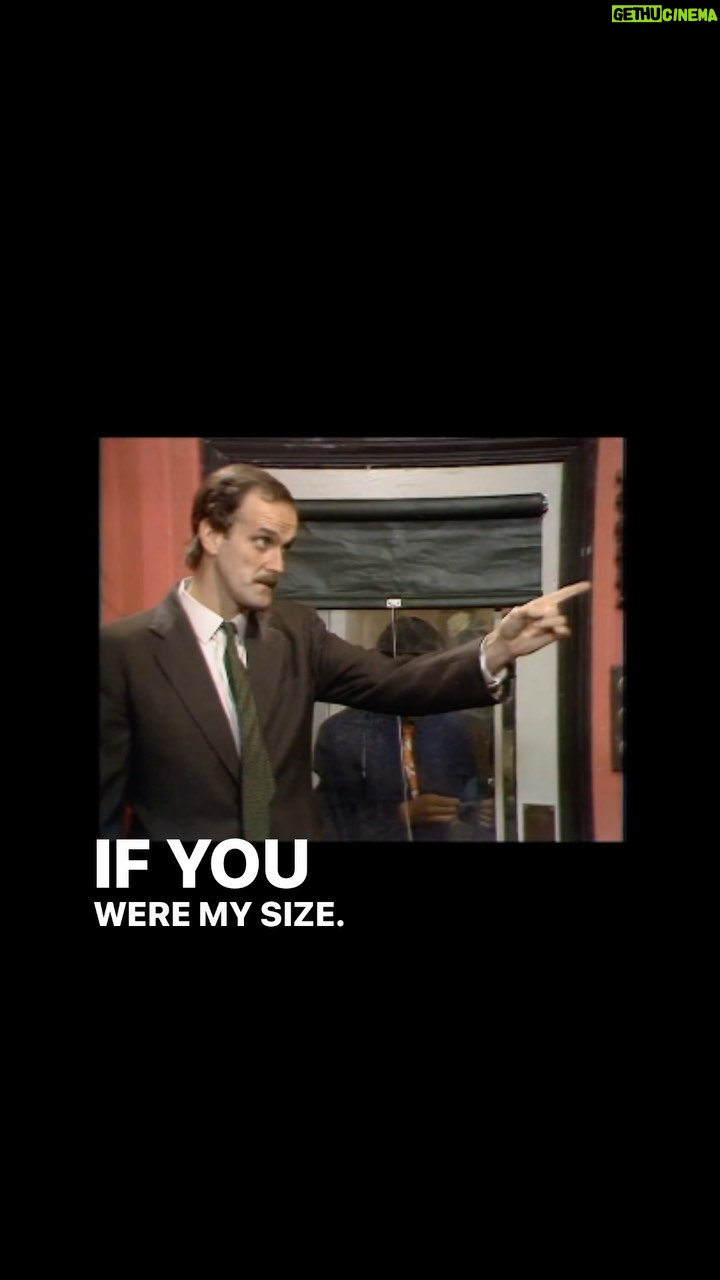 John Cleese Instagram - I am as grateful as Manuel for all of you who posted birthday wishes for me. Thank you!! . . . #83 #fawltytowers #britishhumour #classictv #hotelliving #comedyreel #comedyvids