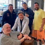 John Cleese Instagram - Ran into @adamsandler & @iamrobschneider in Iowa. #comedytour #livecomedy #comedians #adamsandler #robschneider #laughoften