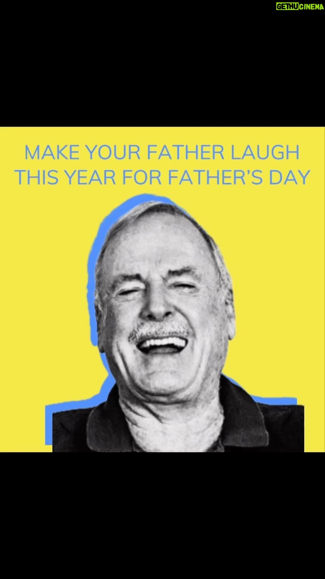 John Cleese Instagram - Want to WIN one of these Farter’s Day T-Shirts? 🏆💨 Just tag a friend in the comments below for your chance to win! Winner will be selected Sunday night and contacted via DM. #fathersdaygift #fathersday2023 #fartersday #dadjokes