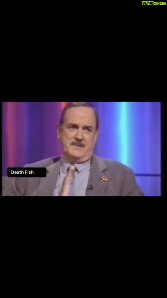 John Cleese Instagram - Death Fish 2? ☠️🐠 . . . #barrynorman #sequel #sequels #afishcalledwanda #movietitle #titles #moviemaking #movietitle #screenwriting #moviefacts