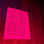 John Gallagher Jr. Instagram – Thank you to the few…the proud…the brave…that came out to see the 2nd outing of Mean Mean Thirst, my Replacements cover band. You brought your own lampshade. Somewhere there was a party. Bless you @rockwoodmusichall.