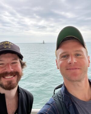 John Gallagher Jr. Instagram - Two Johns Do The Hamptons and Boston.