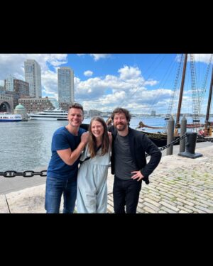 John Gallagher Jr. Instagram - Two Johns Do The Hamptons and Boston.
