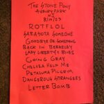 John Gallagher Jr. Instagram – Well heck. That was so much fun. When I was about 10 years old my Dad gave me a copy of Born in the USA on cassette so The Stone Pony is hallowed ground in my book and playing my songs on that stage is a great big thing for me and I’m so grateful for the opportunity to do so. I have so many special memories with friends and family throughout the last decade of my life coming to Asbury Park. Some of my favorite ever. I love that town so much. This is yet another very magical moment down the shore that I will cherish forever. Thank you all for showing up and making it happen. Thanks to @rememberjones for bringing me down to the beach and putting on one heck of a show. Thanks to my insanely gifted and lovely band for rocking so dang hard. Y’all lifted me up and made me feel like a whole lot more than just a summer flame.