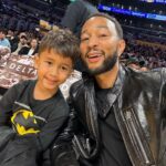 John Legend Instagram - Thank you @lakers for a great game and great seats!