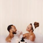 John Legend Instagram - Our new @Loved01skin products are OUT NOW and the whole family is here to celebrate! We've got a Cleansing Bar with suds that are 😮‍💨 (we heard you on wanting more lather), Cleansing Wipes for all the times you're on the go, and the Hand Soap and Hand + Body Lotion duo! Can’t wait for you to try it all! #Loved01