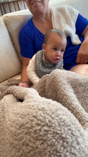John Legend Instagram - DADA! Then I got too excited and scared her 😂🥹