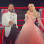 John Legend Instagram - The Season 24 Finale calls for @lvewines bubbly! Cheers! @gwenstefani