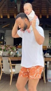 John Legend Instagram - We on vacation.