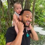 John Legend Instagram - Angel on my shoulders