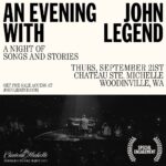 John Legend Instagram - I've been loving these intimate shows with you and am excited to add a few more dates this fall! Join me for a night of songs and stories at @Chateaustemichelle, @hardrockholly and @hardrocktampa. Sign up for pre-sale access at johnlegend.com to get tickets before they go on sale to the public on Thursday, July 20th.