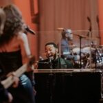 John Legend Instagram - Some photos from our incredible night at the @hollywoodbowl! I had been looking forward to this show for a long time. We performed with a gospel choir and the @laphil orchestra. I told the stories and played the songs that made me who I am. It was so special. I felt so full and uplifted. I want to do it again! Thank you to everyone who shared the experience with us. ❤️❤️❤️❤️❤️ 📸 @simplyyvan Hollywood Bowl