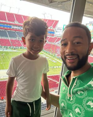 John Legend Instagram - Lately:  Renaissance Tour 🪩🪩🪩🪩 + Babies, babies, babies