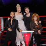 John Legend Instagram - Love this crew! What a wonderful season! @reba @niallhoran @gwenstefani