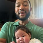 John Legend Instagram - Baby boy is getting big