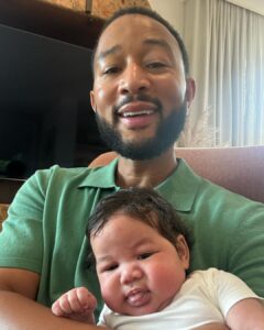 John Legend Instagram - Baby boy is getting big