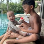 John Legend Instagram - Our first vacation as a family of six. So far, so great!