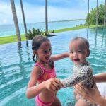 John Legend Instagram - Our first vacation as a family of six. So far, so great!
