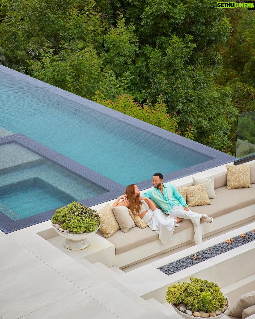 John Legend Instagram - Some of my favorite moments from the @archdigest issue.
