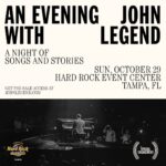 John Legend Instagram - I've been loving these intimate shows with you and am excited to add a few more dates this fall! Join me for a night of songs and stories at @Chateaustemichelle, @hardrockholly and @hardrocktampa. Sign up for pre-sale access at johnlegend.com to get tickets before they go on sale to the public on Thursday, July 20th.
