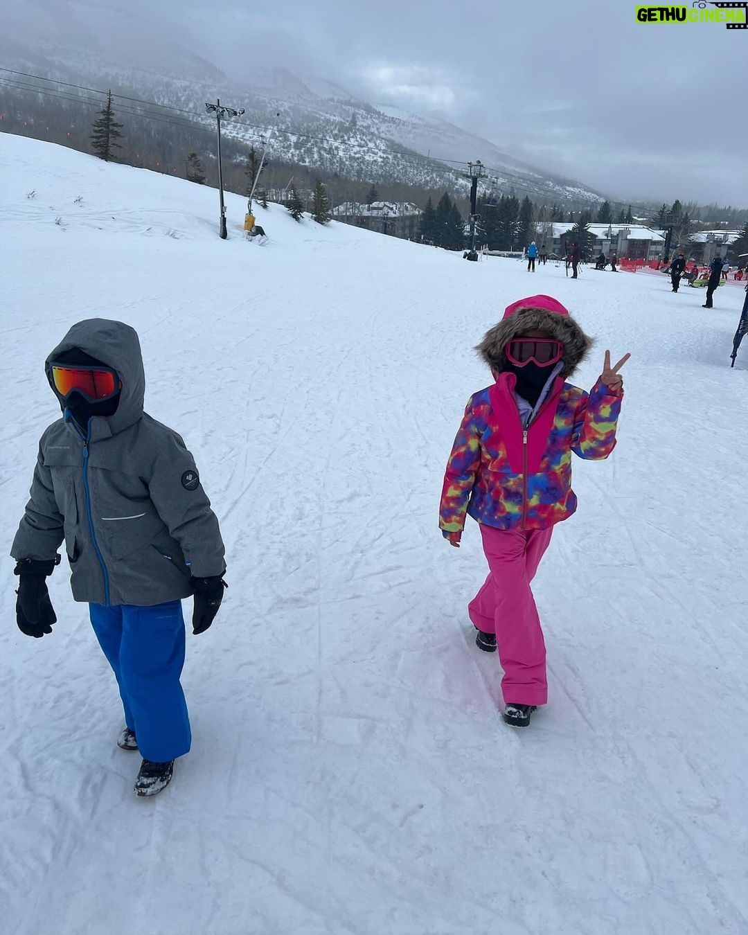 John Legend Instagram - Mommy’s at Sundance for work. We’re here to make snow angels.