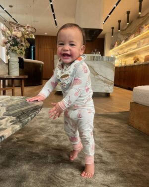 John Legend Instagram - Esti Maxine is ONE today!  She’s been lighting up the house since day one. ❤️❤️❤️❤️