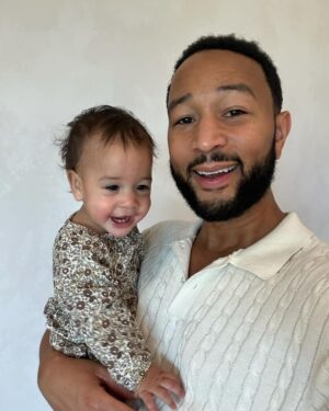 John Legend Instagram - Esti Maxine is ONE today!  She’s been lighting up the house since day one. ❤️❤️❤️❤️