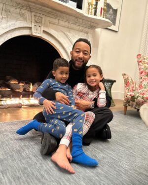 John Legend Instagram - My Christmas crew