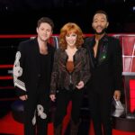 John Legend Instagram - Love this crew! What a wonderful season! @reba @niallhoran @gwenstefani