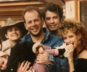 John Travolta Instagram - Bruce and I became good friends when we shared 2 of our biggest hits together, Pulp Fiction and Look Who’s Talking.
Years later he said to me, “John, I just want you to know that when something good happens to you, I feel like it’s happening to me.” That’s how generous a soul he is. I love you Bruce.