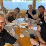 John Travolta Instagram – Lunch with @guyfieri 
What a guy!! A start of a wonderful friendship!