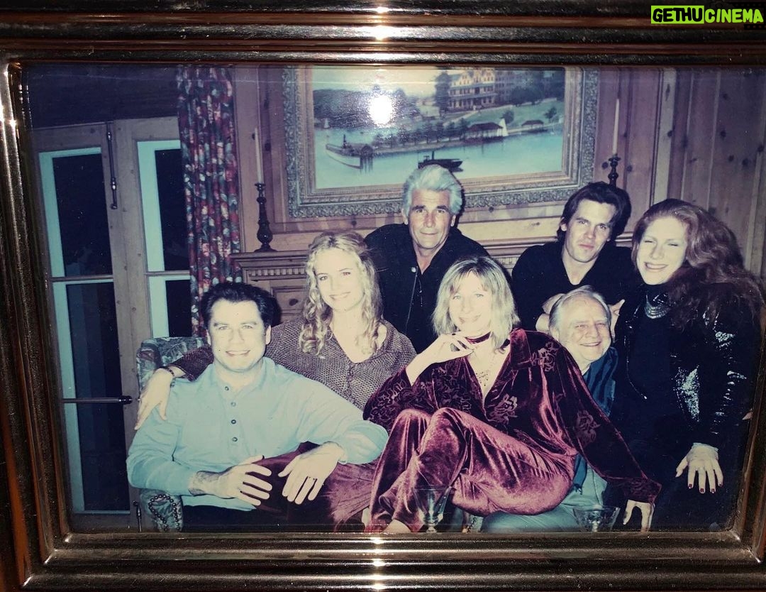 John Travolta Instagram - A special party for Marlon Brando at Barbra Streisand’s house #FBF