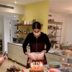 John Travolta Instagram - Found a safe way to put out birthday candles! Happy birthday Ella!