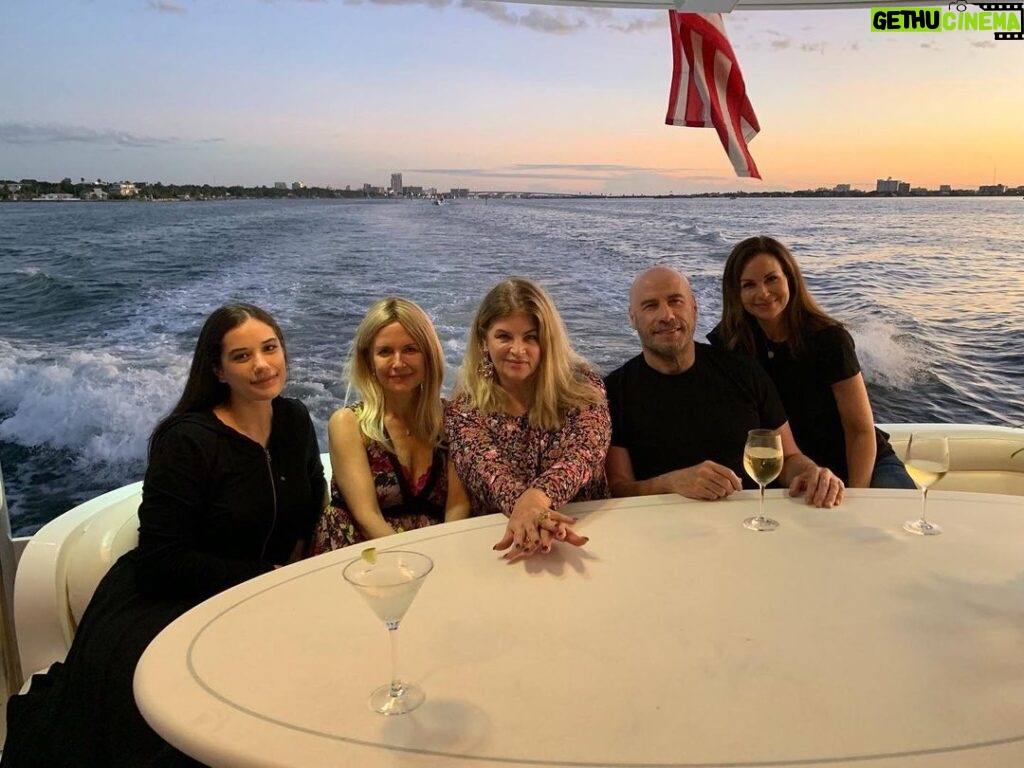 John Travolta Instagram - Celebrating Kelly’s birthday with family and friends 🎂
