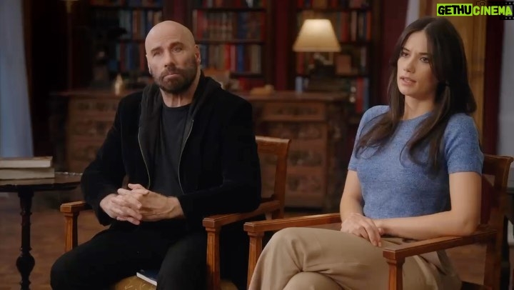 John Travolta Instagram - I had a ‘LeBreakthrough’ and a ‘LeBlast’ doing this #GodofWarRagnarok video with the cast members @benstiller @kingjames @bronny @ella.bleu @playstation @santamonicastudio #playstationpartner