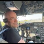 John Travolta Instagram - Flying home in the 737 from filming in Georgia.